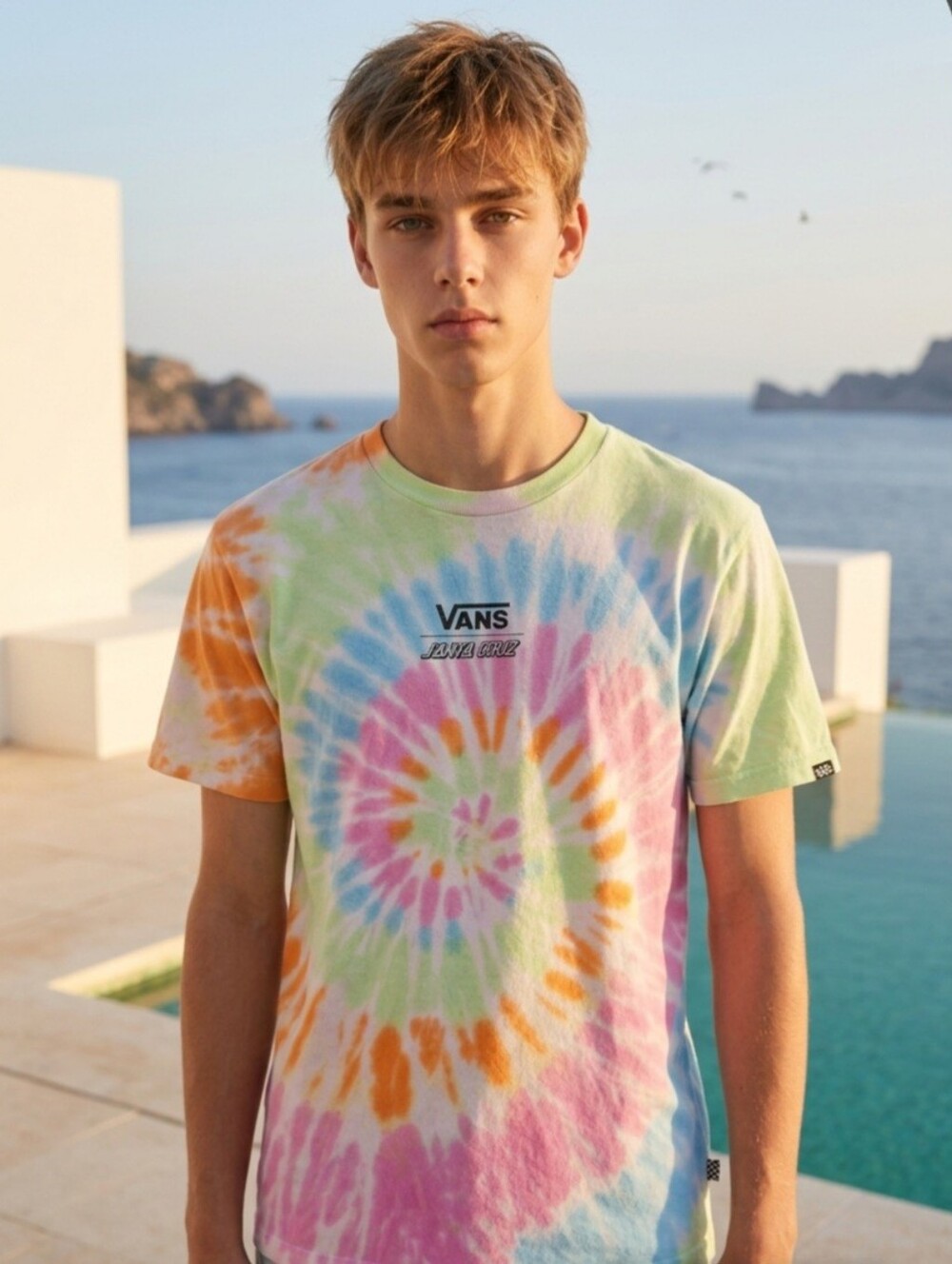 Vans Santa Cruz tie dye t shirt Small